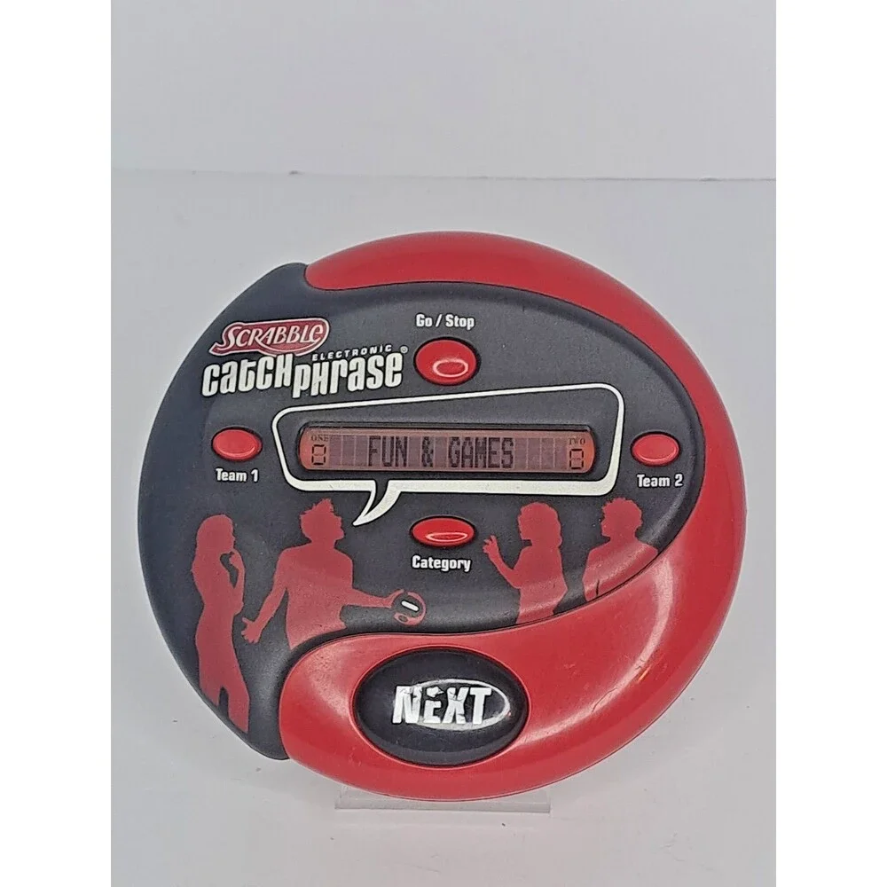 2013 Hasbro Catchphrase Electronic Handheld Game 5000 Words Tested Instructions